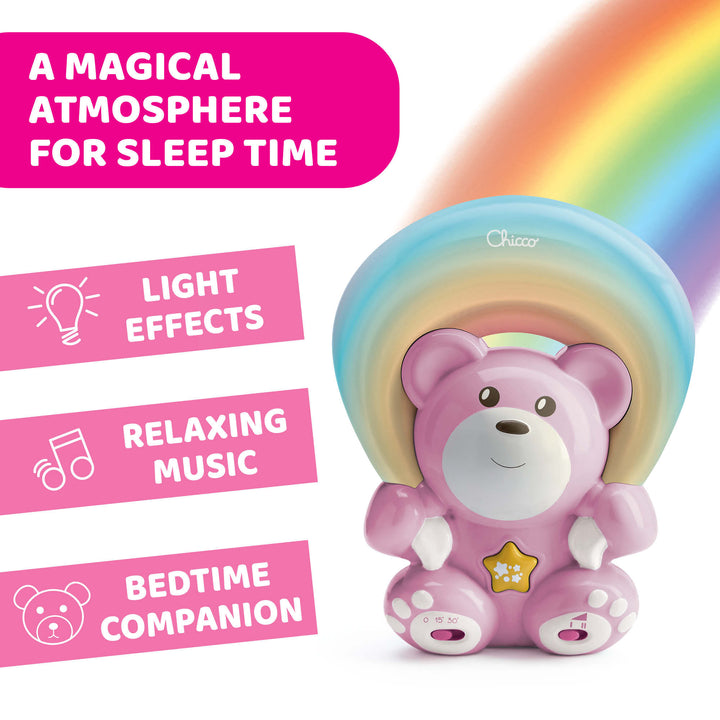 Chicco Rainbow Bear Bedside Projector 00010474200000
