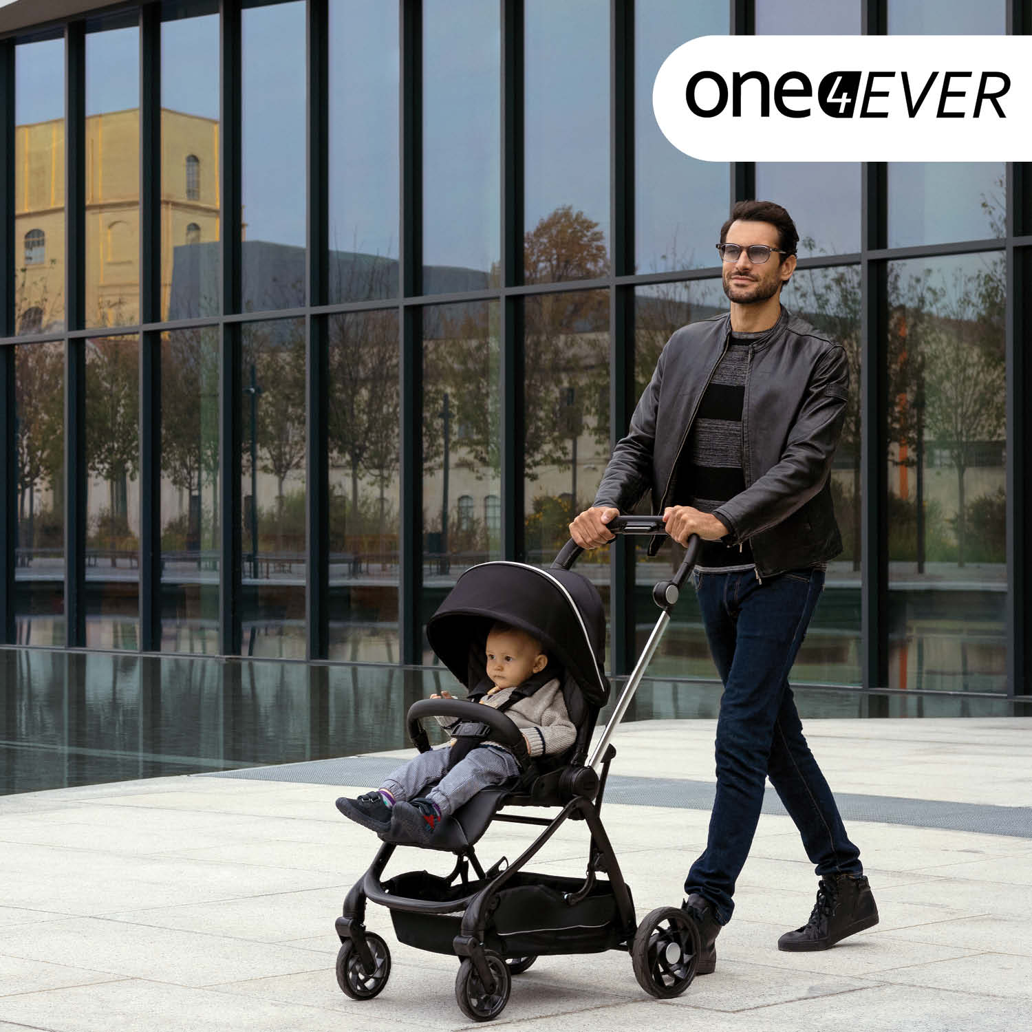 Chicco One4Ever 2-Ways Facing Stroller Lightweight 079881-792