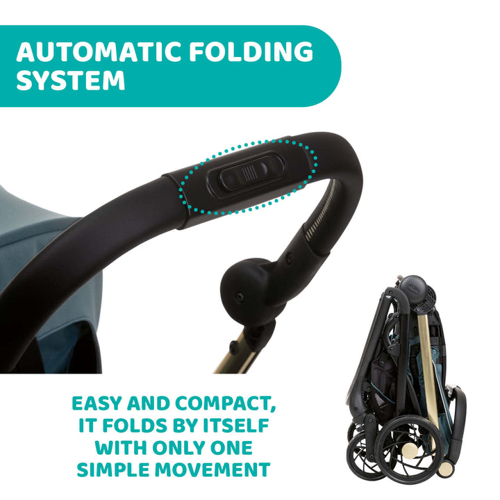 Chicco One4Ever 2-Ways Facing Stroller Lightweight 079881-792