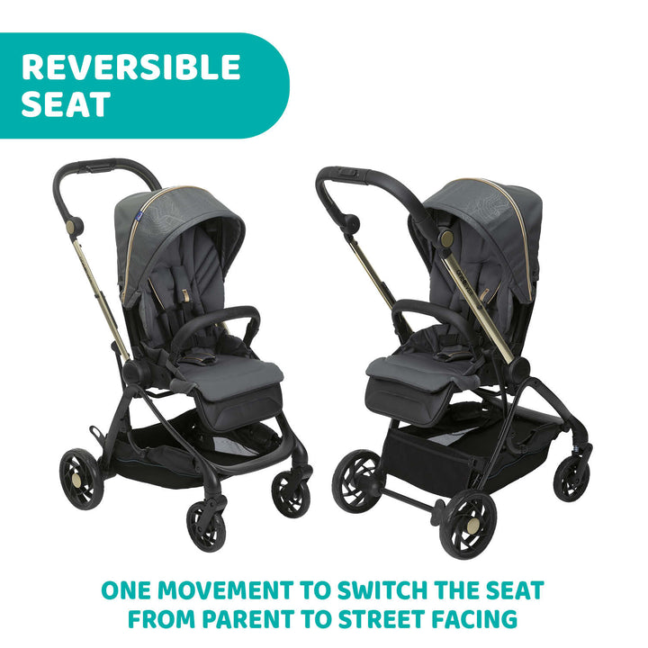 Chicco One4Ever Stroller City Map RE_LUX