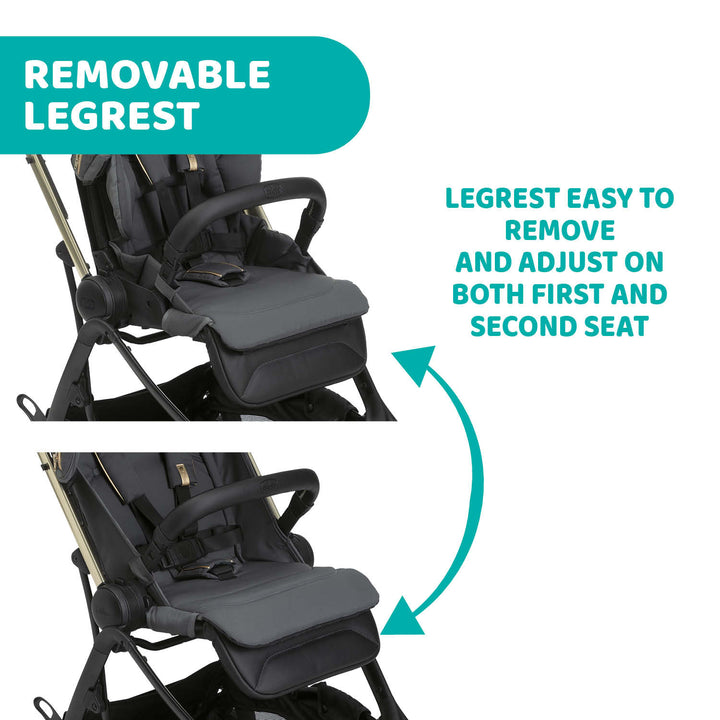 Chicco One4Ever Stroller City Map RE_LUX