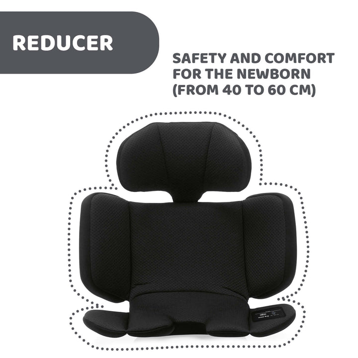 Chicco Unico Evo I-size Car Seat Black 06087030950000