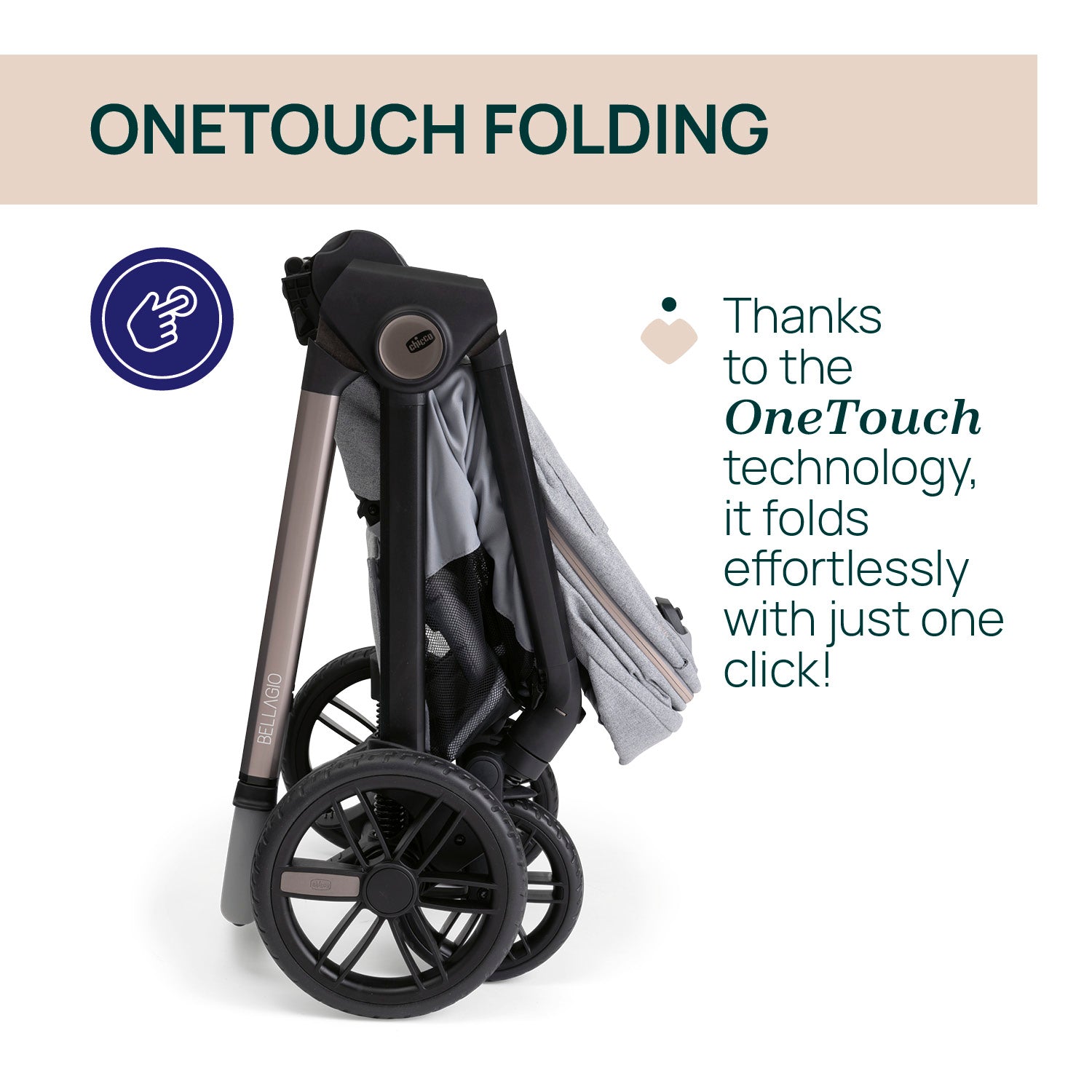 Chicco Bellagio Stroller 05087136450000
