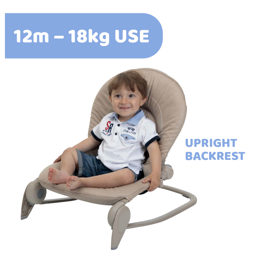 Chicco Hoopla Baby Bouncer Beige RE_LUX 08079840590000