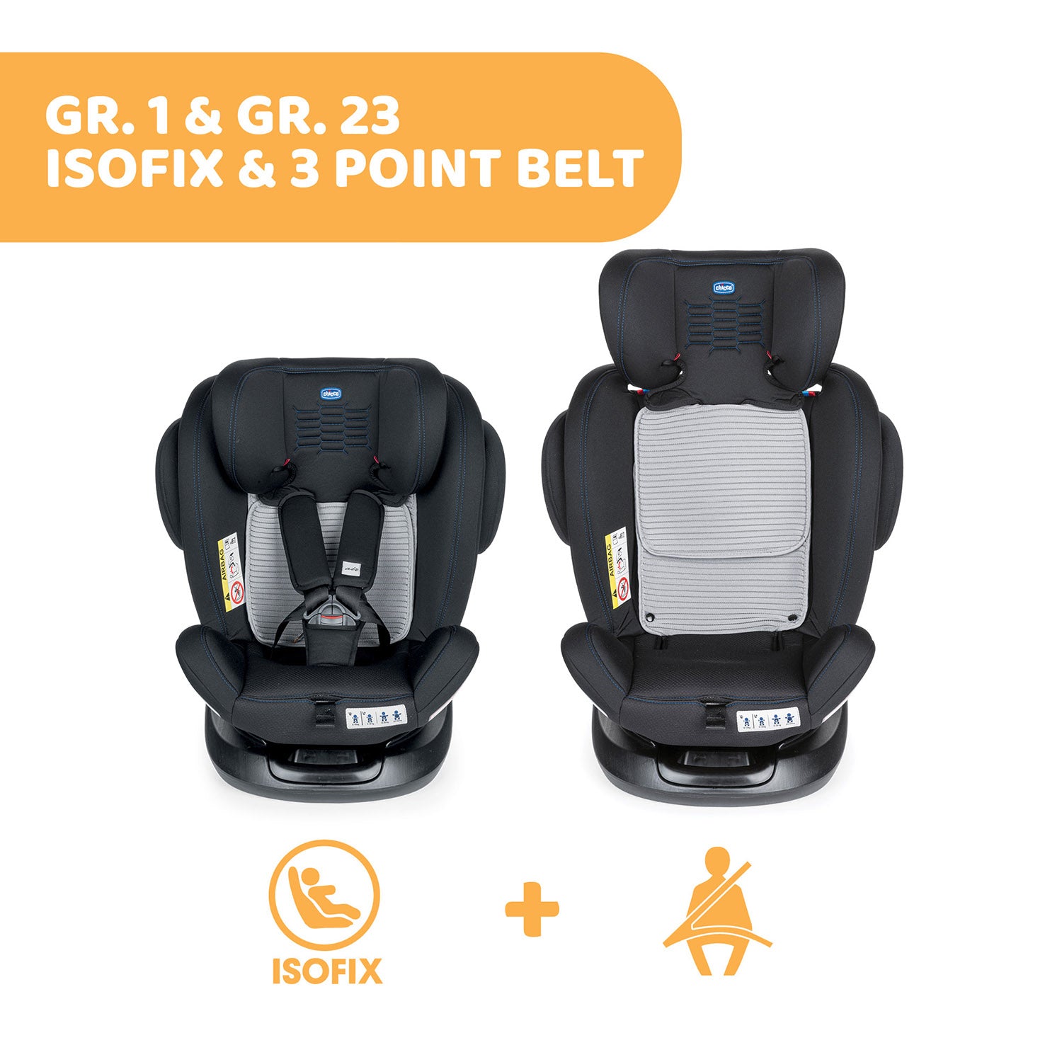 Chicco Unico Plus Air All in One Car Seat 04079654720000