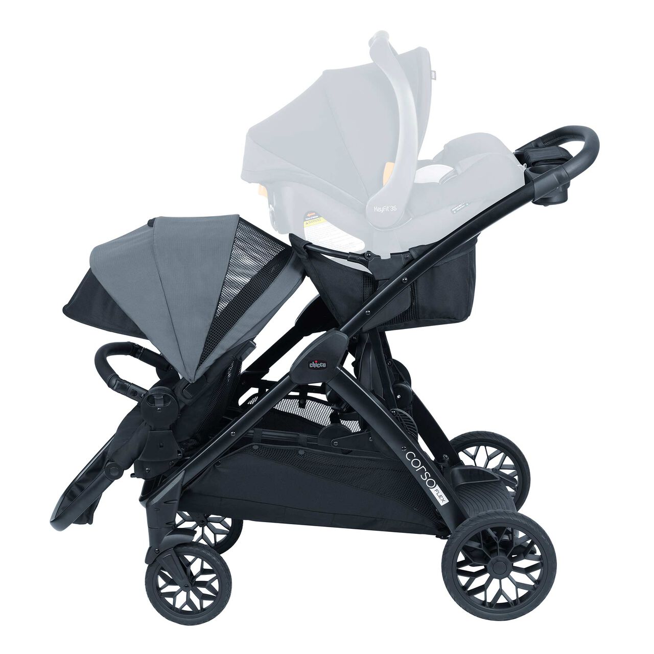 Chicco Corso Flex Convertible Stroller Legend 08087008180070