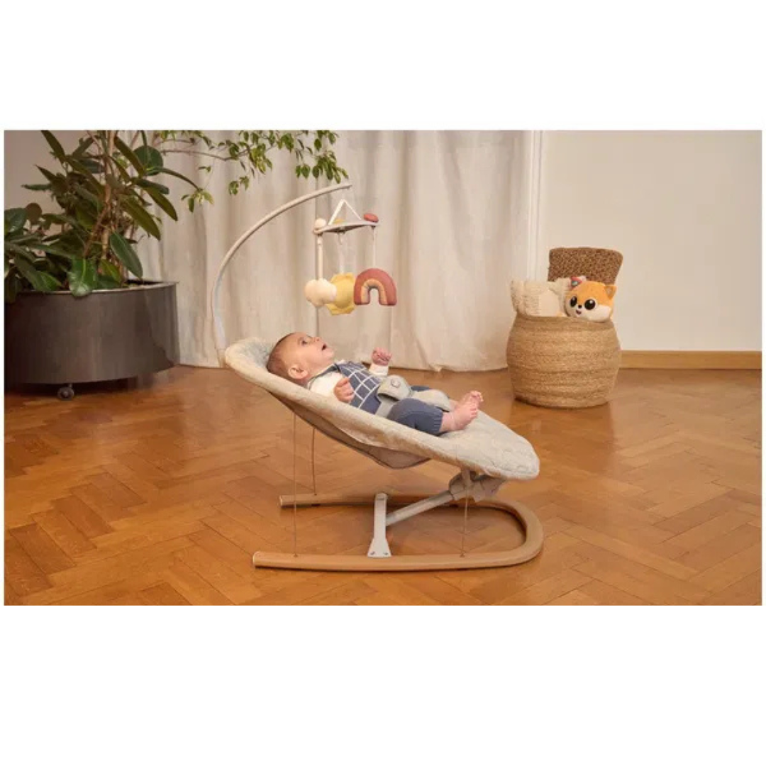 Chicco Zen Wave Baby Bouncer Wooden Grey 08087091800000