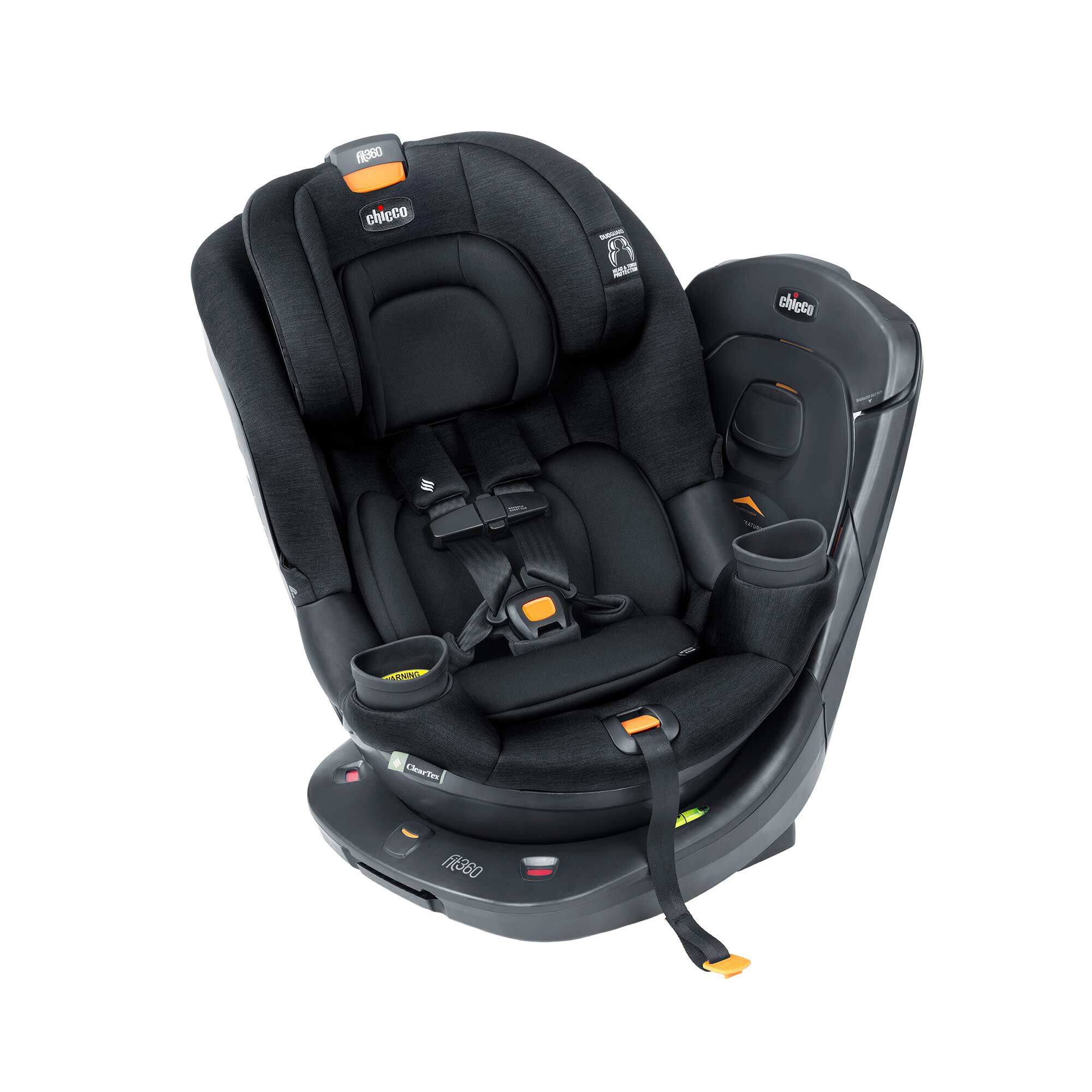 Chicco Fit360 ClearTex Rotating Convertible Car Seat 06079690950070