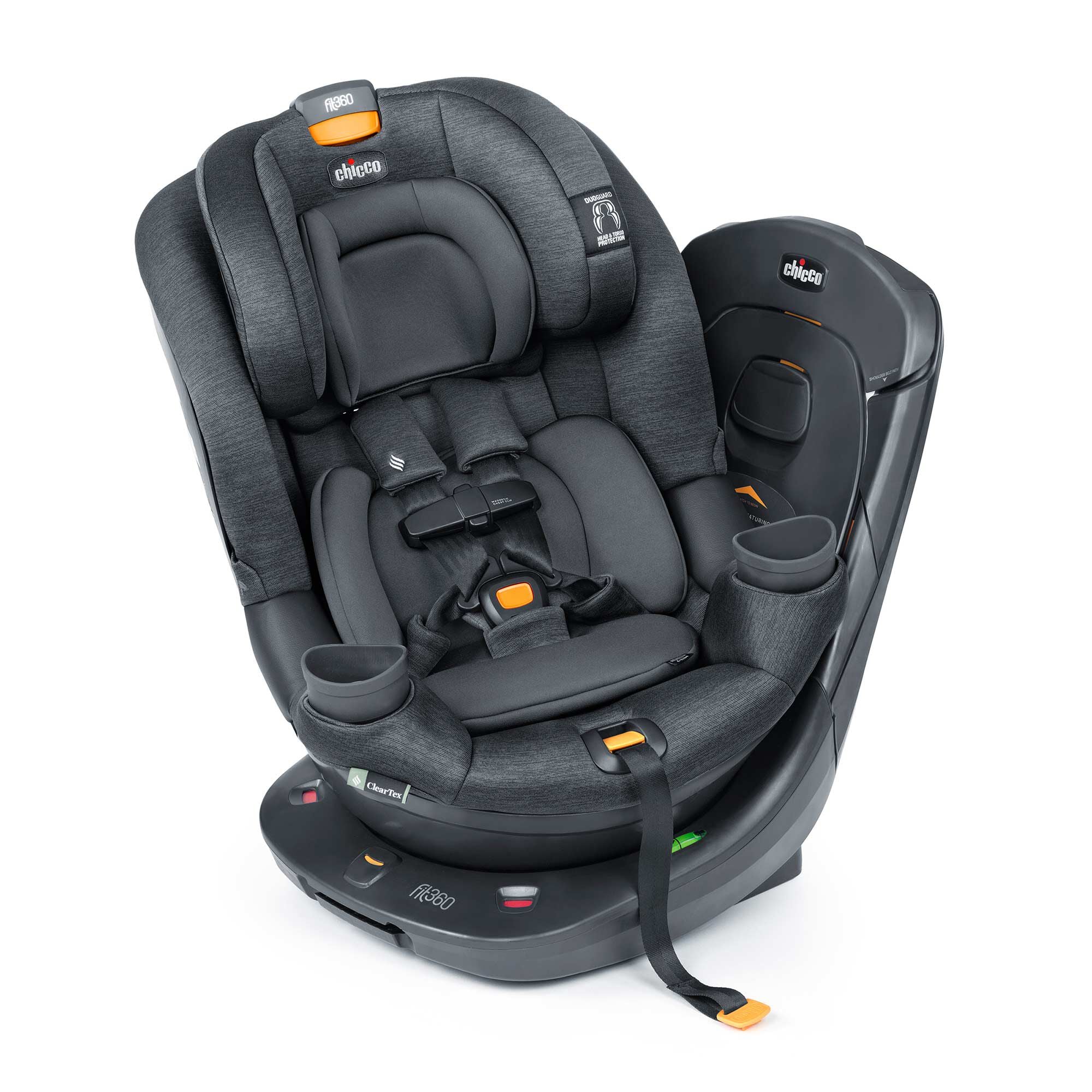 Chicco Fit360 ClearTex Rotating Convertible Car Seat 06079690950070
