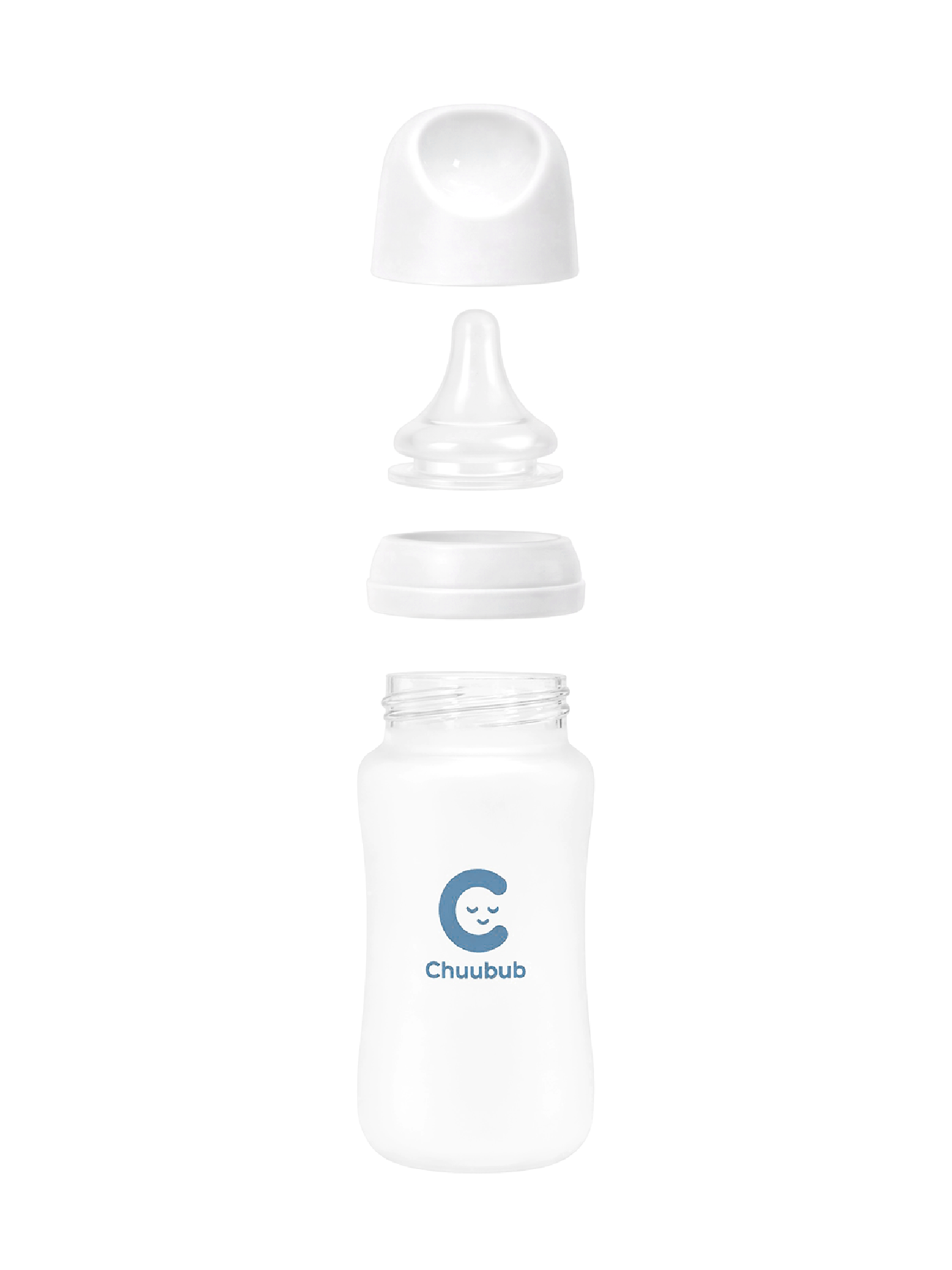 SiliGlass Milk Bottle 240ml (6M+)