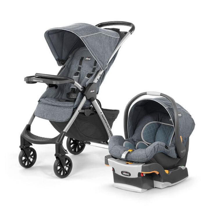 Chicco Mini Bravo Plus Travel System Slate 00079660040070