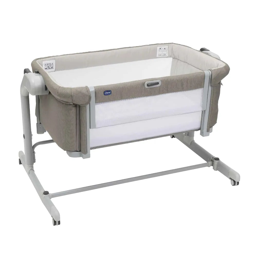 Chicco Next2Me Magic Evo Co-sleeping Cot Dark Grey