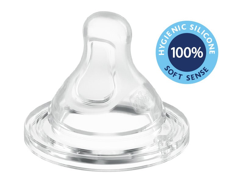 Chicco Perfect 5 Feeding Bottle 300ml Fast Flow Silicone 00020235300040