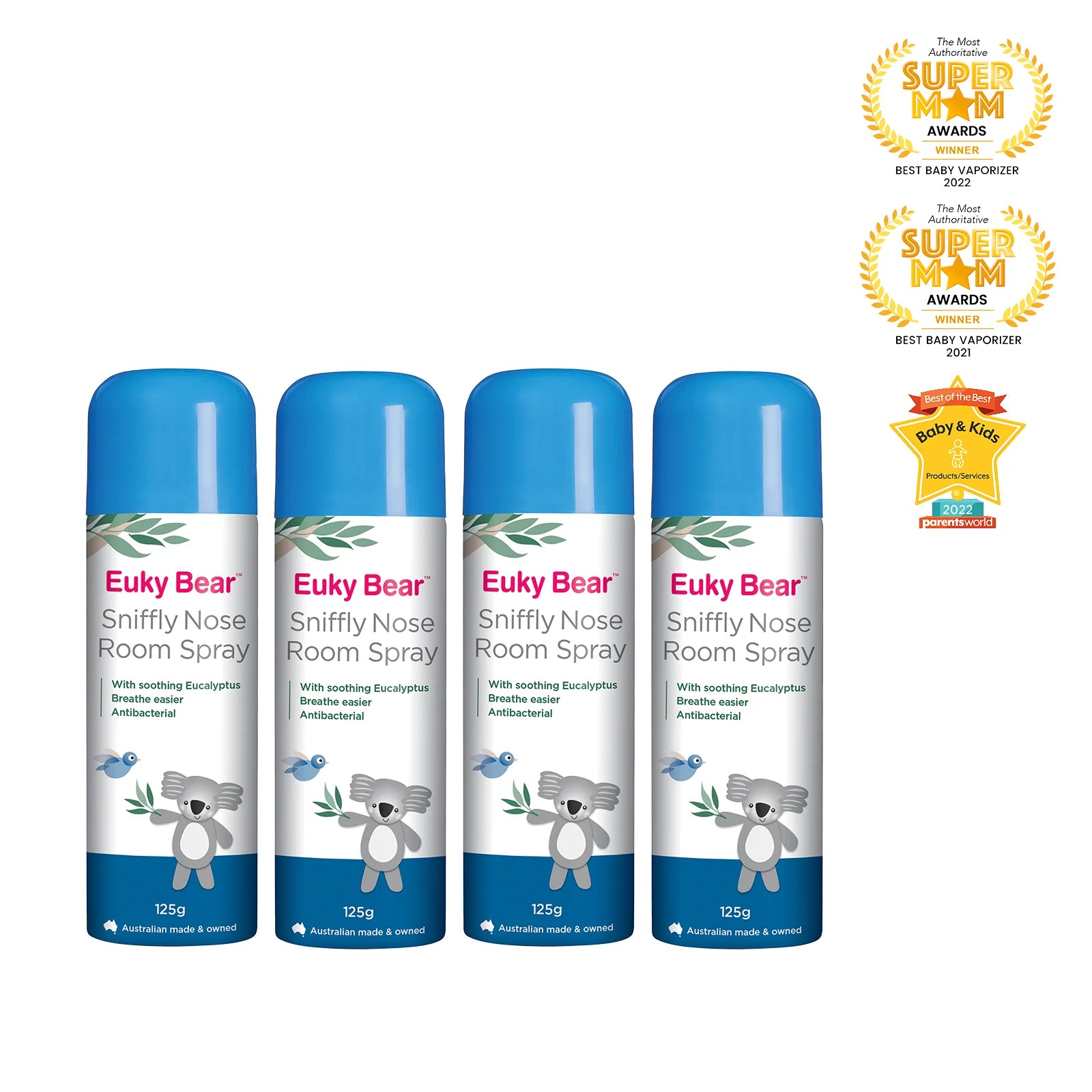 Euky Bear Sniffly Nose Linen and Room Mist 125ml