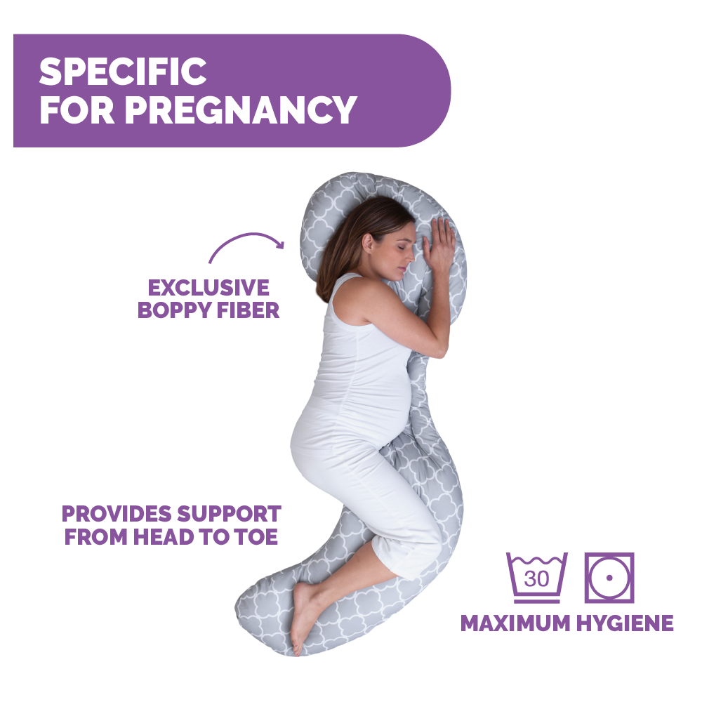 Boppy Multi-use Slipcovered Total Body Pillow 05079923870990