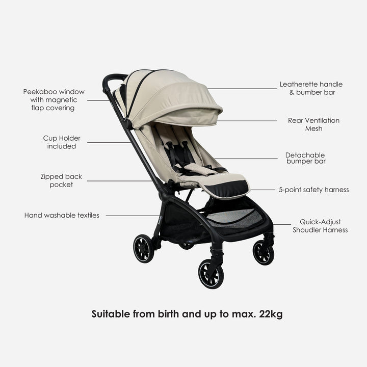 HAMILTON Traveller Stroller | Special Edition Bronze Frame