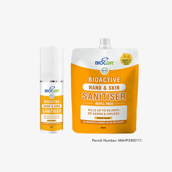 BioCair BioActive Hand & Skin Sanitiser Set