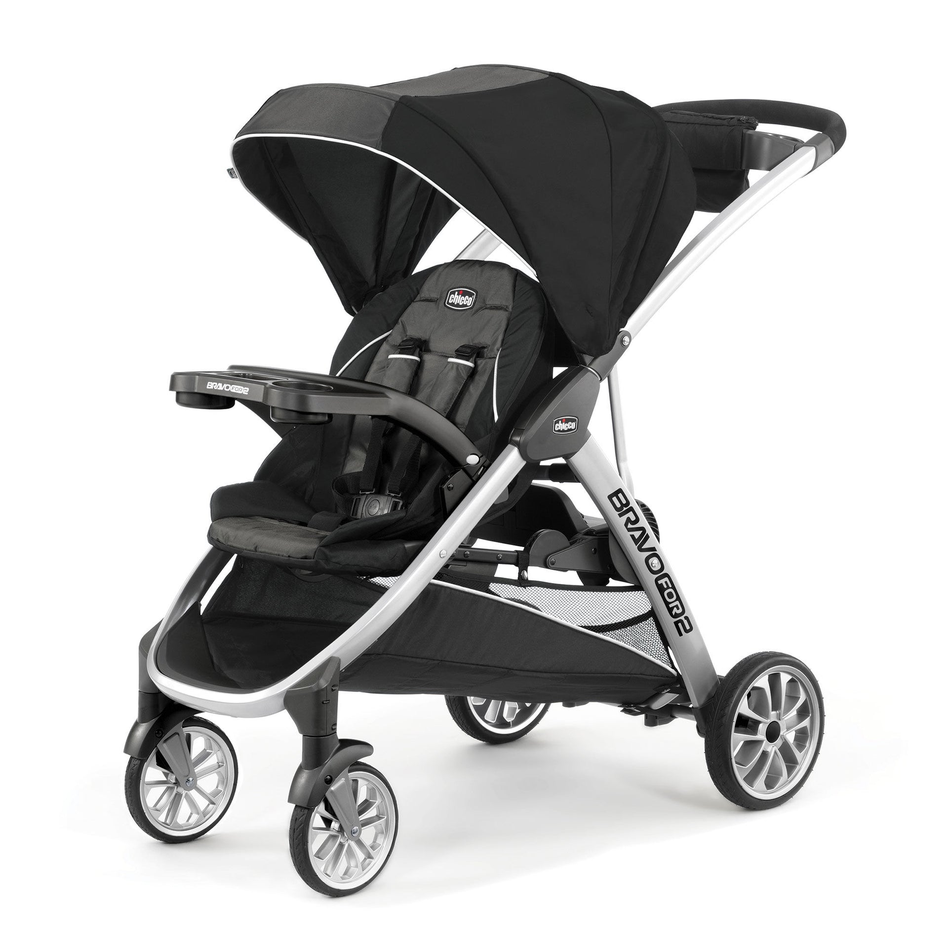 Chicco BravoFor2 Standing/Sitting Double Stroller 00079135720070