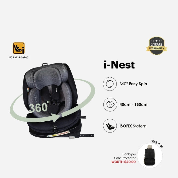 HAMILTON i-Nest 360° Rotatable Car Seat