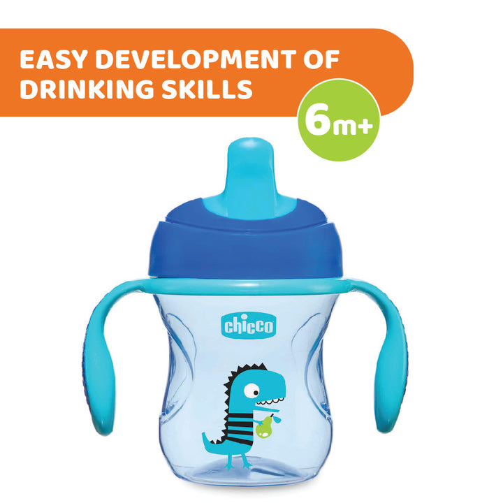 Chicco Training Cup 200ml 6M+ Orange Blue 00006921300000