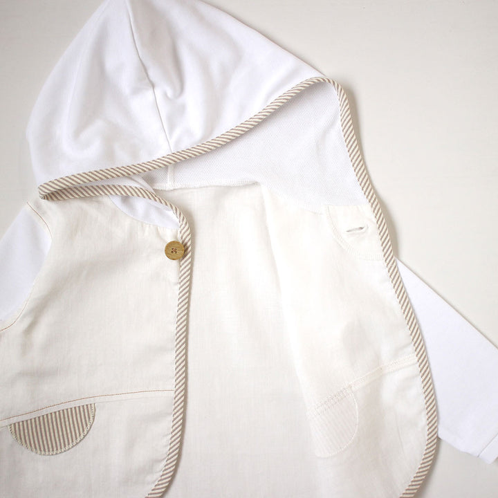 Hoppetta UV Barker - White | Little Baby.