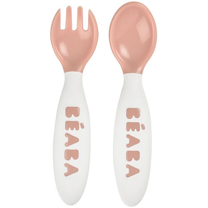 Beaba 2nd Stage Training Fork & Spoon (Assorted Colours)