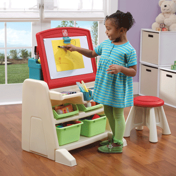 Step2 Flip & Doodle Easel Desk