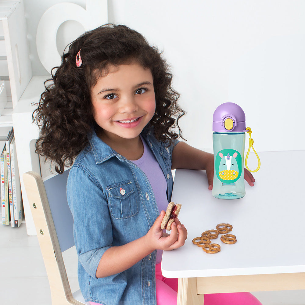 Skip Hop Zoo Lock Top Sport Bottle - Unicorn | Little Baby.