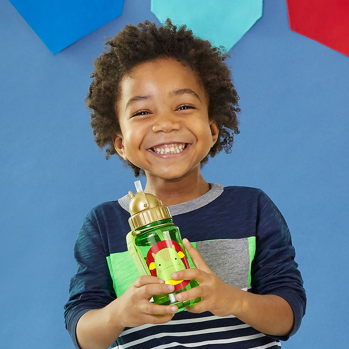 Skip Hop Zoo Straw Bottle - Dragon | Little Baby.