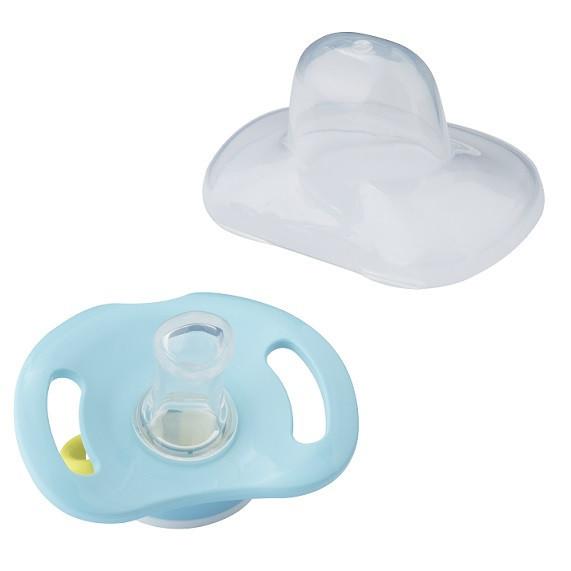 Pigeon Calming Soothers (S Size) - Bicycle Blue | Little Baby.
