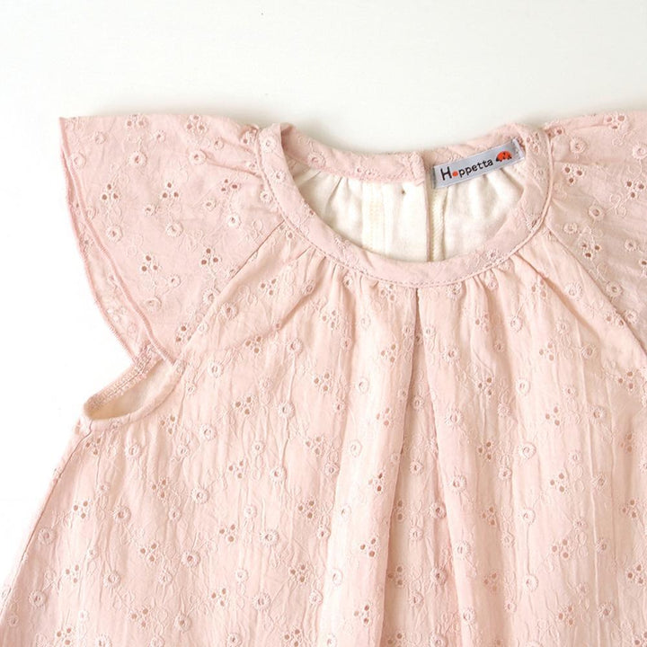 Hoppetta Layered Dress - Pink Saxophone 80 cm | Little Baby.