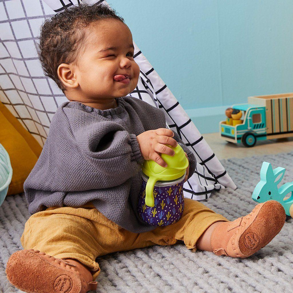 B.Box Sippy Cup Neon - Watermelon (NEW Upgraded 2019) | Little Baby.