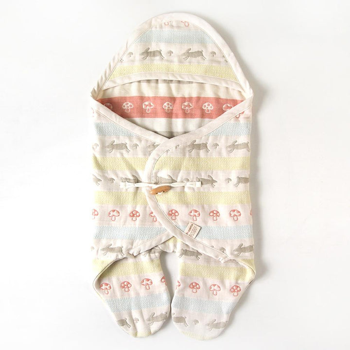 Hoppetta Lapin Lapin 6-fold Gauze with Footstopper | Little Baby.