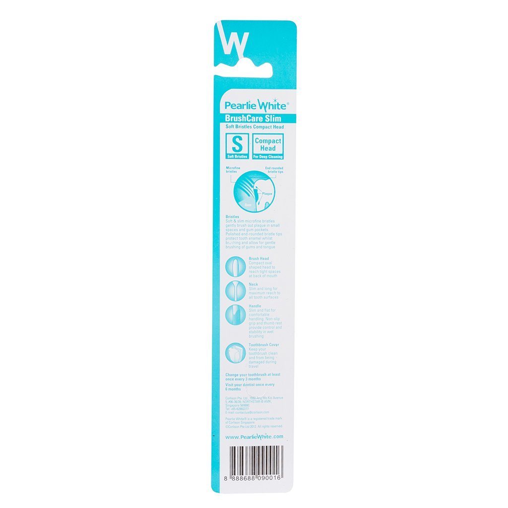 BrushCare Slim Soft Toothbrush | Little Baby.