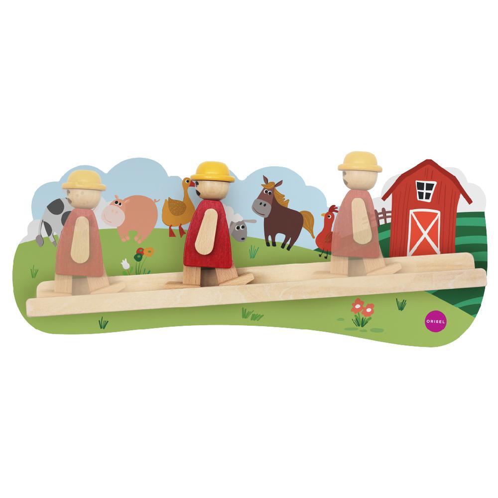 Oribel VertiPlay Wall Toy: Old MacDonald | Little Baby.